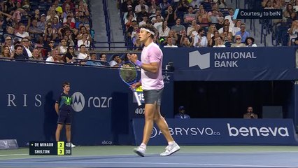 Shelton ends de Minaur's winning streak to reach semi-finals