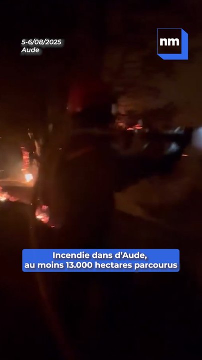 Aude : les terribles images du plus plus gros incendie de l'été en France