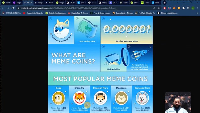 Крипто техничка анализа Напреден курс 58. Категории на крипто коини токени - МЕМЕ токени