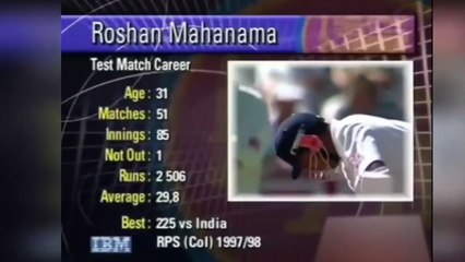 Roshan Mahanama Lovely Four vs Makhaya Ntini 1st Test, Cape Town, 1998