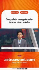 Dua pelajar lelaki 13 tahun mengaku bersalah tampar rakan sekelas