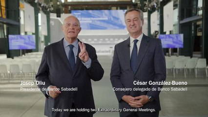 Los accionistas del Sabadell deciden hoy si venden TSB al Santander