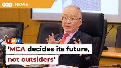 MCA will decide its future, not outsiders, says Wee