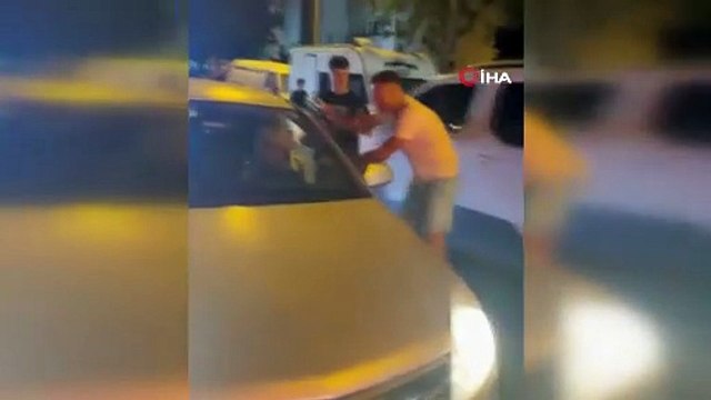 Alkollü olduğu iddia edilen kadın sürücü ortalığı birbirine kattı