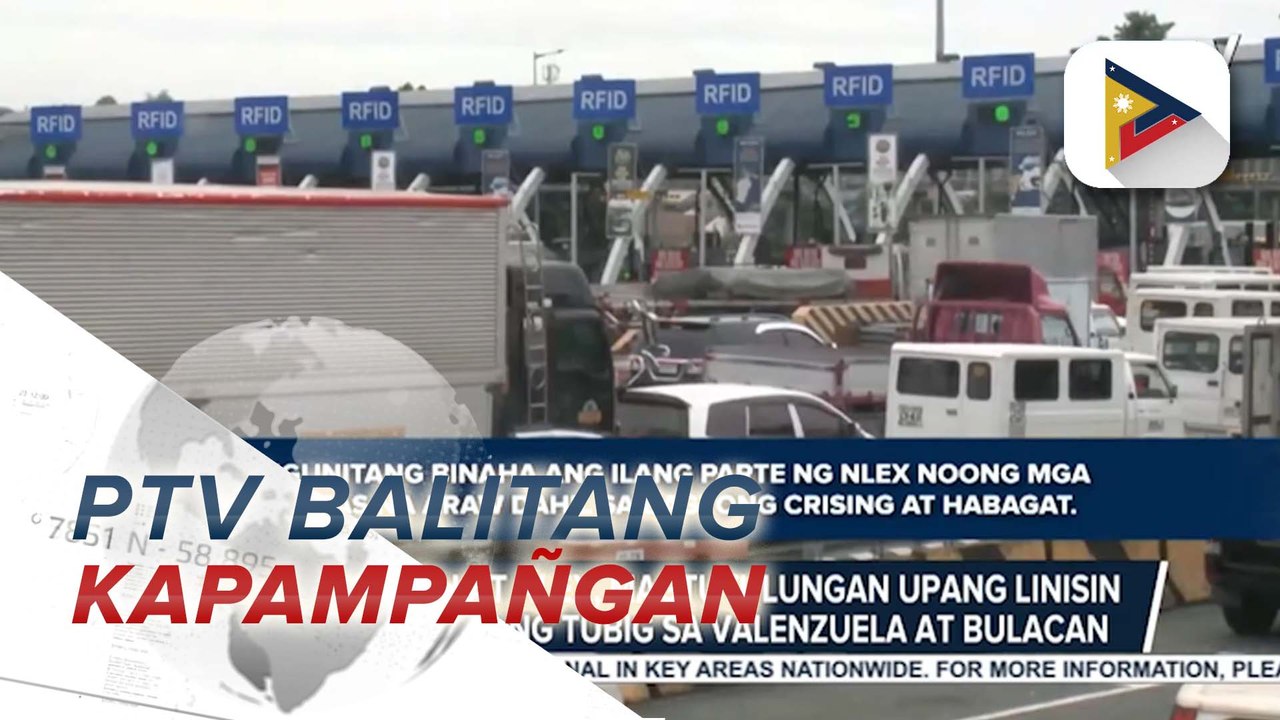 DOTr, DPWH, at NLEX, magtutulungan upang linisin ang daluyan ng tubig sa Valenzuela at Bulacan