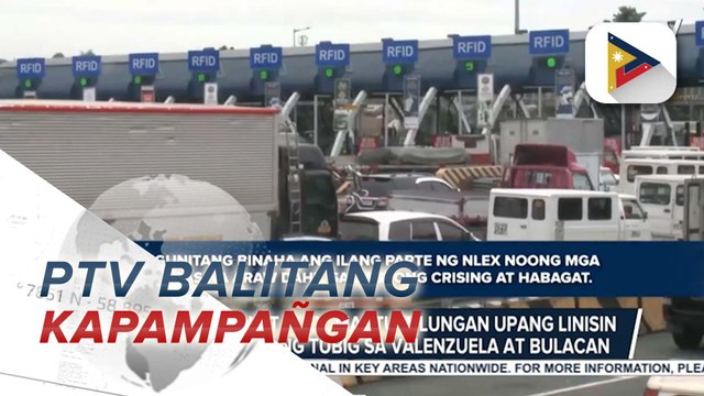 DOTr, DPWH, at NLEX, magtutulungan upang linisin ang daluyan ng tubig sa Valenzuela at Bulacan