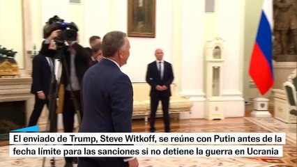 El enviado de Trump, Steve Witkoff, se reúne con Putin en Moscú
