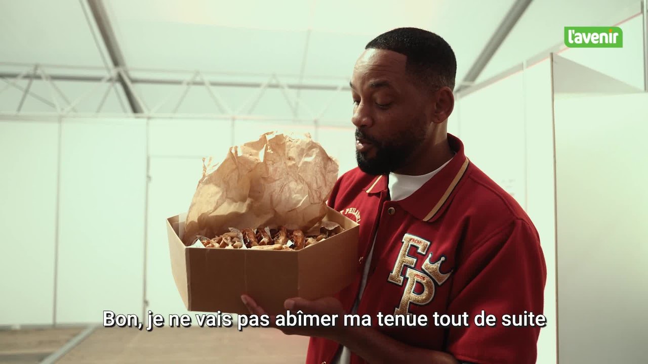 Dans les coulisses de Ronquières, ces Bruxelloises ont offert des gaufres... de Liège à Will Smith