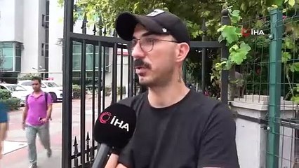 Girişi ücretli hale getirilen halk plajında gergin anlar