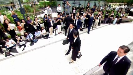 김건희, 단답으로 혐의 부인…점심은 도시락