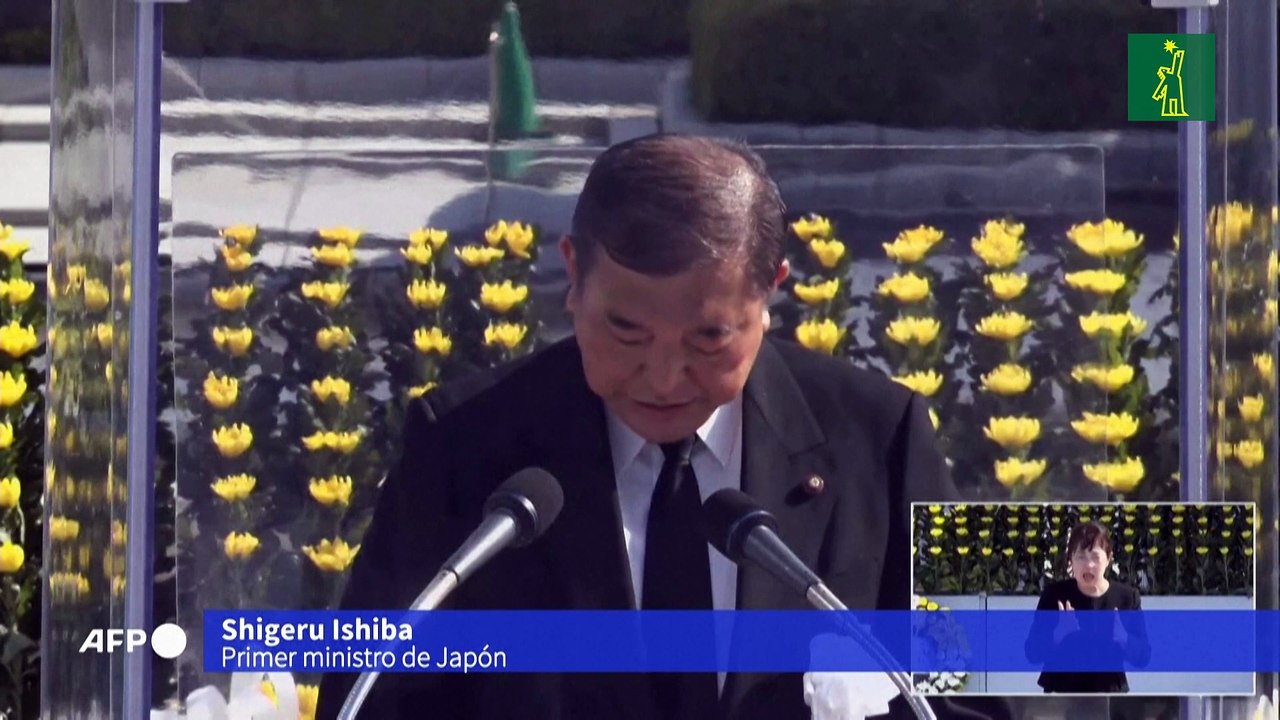 Hiroshima recuerda 80 años de la bomba atómica en medio de tensiones EEUU-Rusia