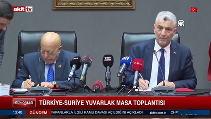 Türkiye-Suriye yuvarlak masa toplantısı
