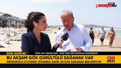 AKOM’dan son dakika uyarısı! Bu akşam için dikkat: İstanbul’a fırtına ve sağanak yağış geliyor