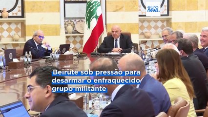 Líbano prepara plano de desarmamento do Hezbollah até ao final do ano