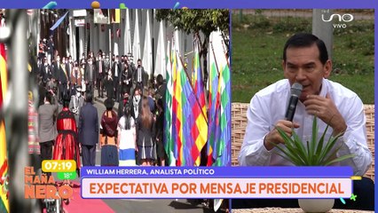 EXPECTATIVA POR EL  MENSAJE PRESIDENCIAL