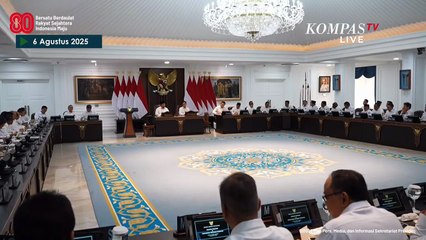 [FULL] Arahan Presiden Prabowo di Sidang Kabinet Paripurna, Bicara Jokowi hingga Geopolitik