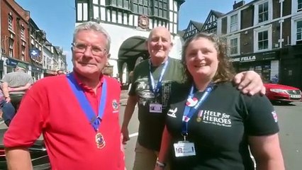 Bridgnorth Lions help support Help for Heroes.