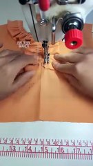 how to sew pretty neckline  #sew #sewer