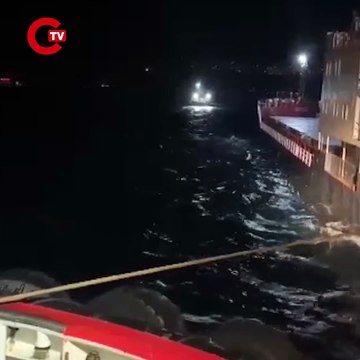 Çanakkale Boğazı'nda gemi arızası!