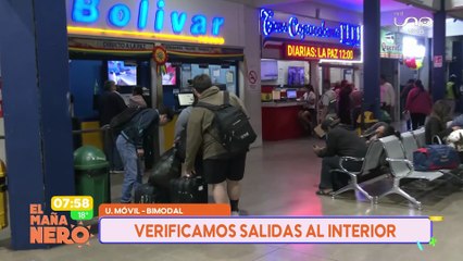 SCZ: ALTA DEMANDA DE VIAJES