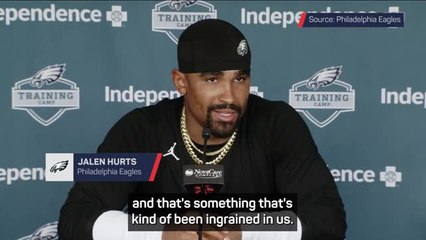 Hurts applauds Sirianni for recreating game-time situations