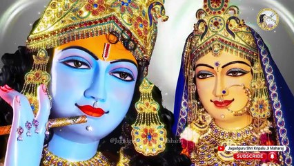 राधा रानी का सबसे सुंदर भजन। Hamaro Dhan Radha Radha Radha _ Kripaluji Maharaj Bhajan #newbhajan (1)