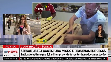Sebrae anuncia apoio a pequenos negócios diante do tarifaço de Trump