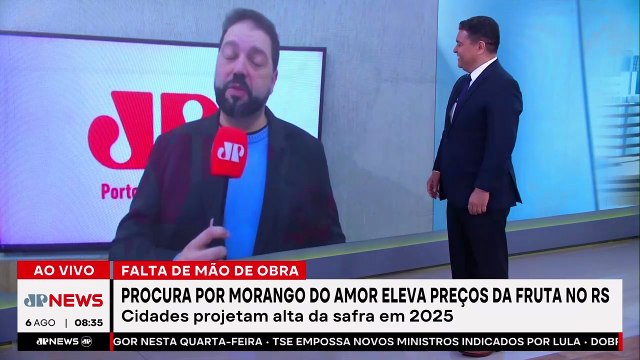 Febre do morango do amor eleva preços e revela falta de mão de obra no RS