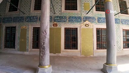 Topkapı Sarayı'nın en gizemli odalarından biri daha kapılarını açtı