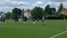 Anderlecht : les Mauves à l'entraînement avant la réception du Sheriff Tiraspol