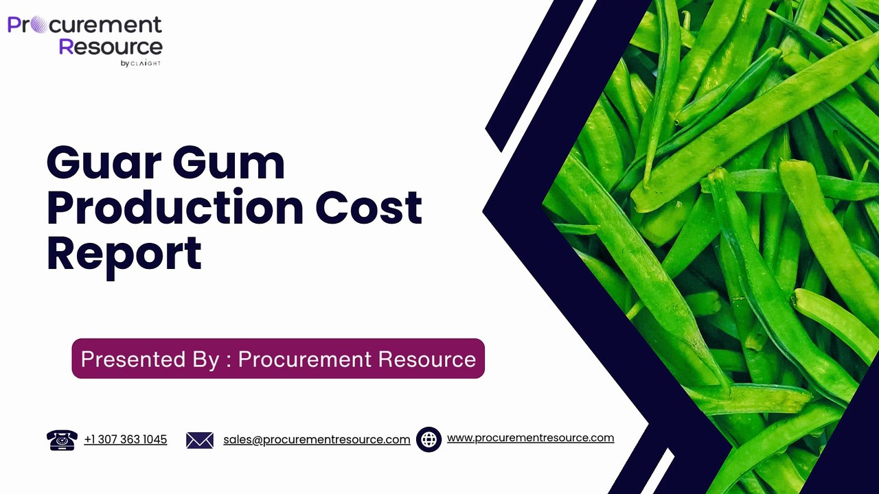 Guar Gum Production Cost Analysis Report