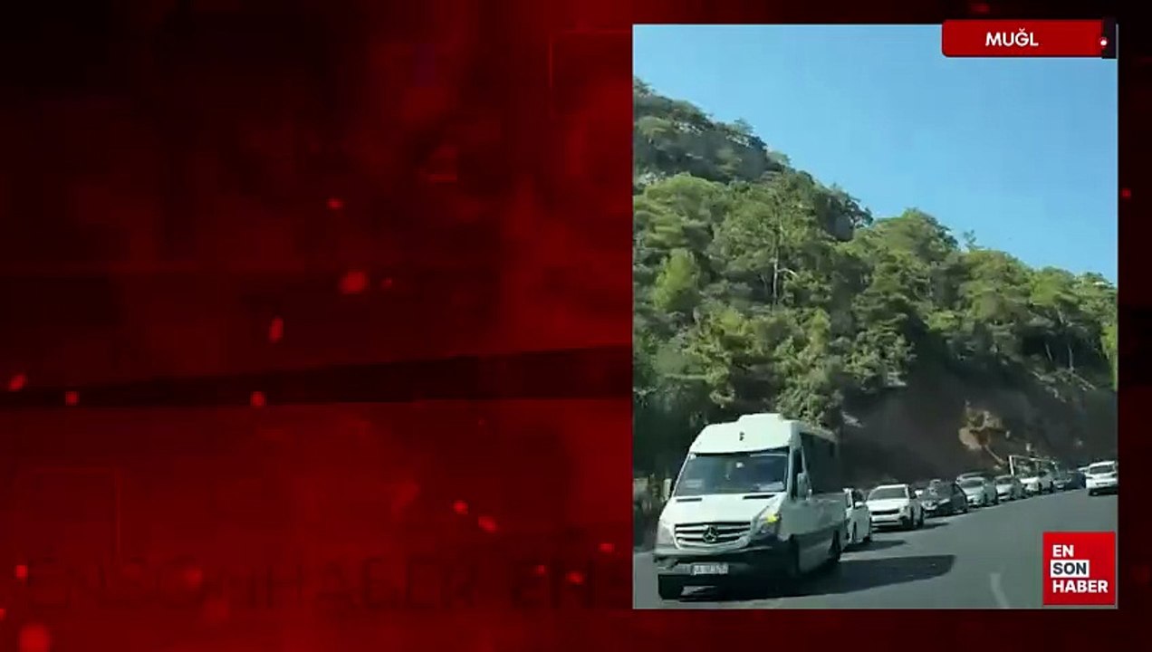 ethiye-Ölüdeniz yolunda kilometrelerce araç kuyruğu oluştu