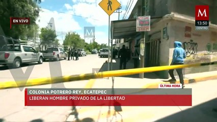 Rescatan a dos personas secuestradas en casa de seguridad en Ecatepec