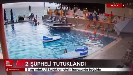 Muğla'da yaşındaki Ali kaldıkları otelin havuzunda boğuldu