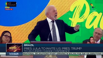 Brazilian president to invite Trump to COP30