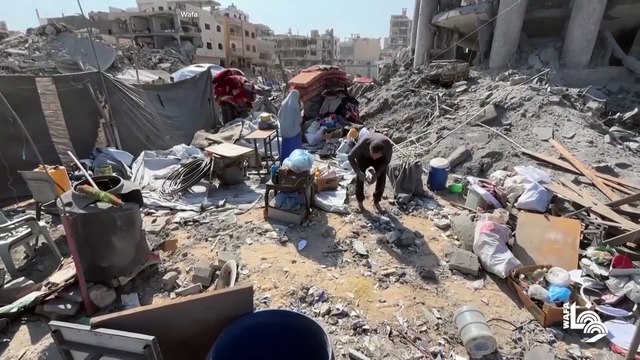 Ataques aéreos israelitas matam dezenas em Gaza; área de clínica da ONU atingida