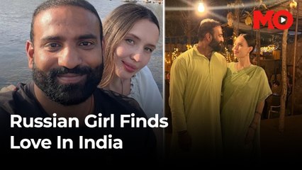 Russian girl finds true love in India on Maha Shivratri