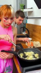 😆 This Egg Had a Gross Surprise Inside! #prank #funny #comedy