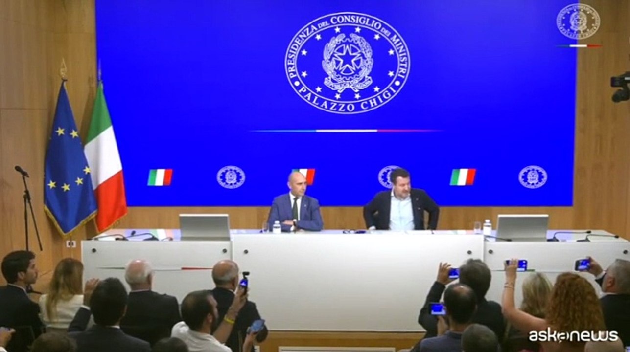 Salvini: "Ok finale Ponte Stretto è emozione, funzionerà nel 2032-33"
