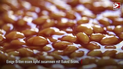Briten essen gerne Äpfel mit Baked Beans