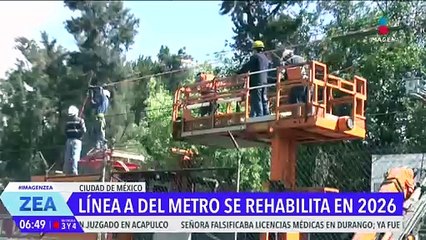 Línea A del metro será rehabilitada en enero del 2026 | Noticias con Francisco Zea