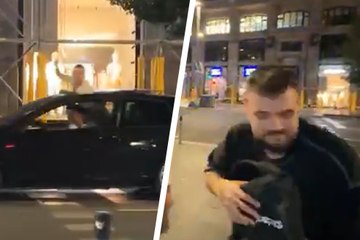 Saludaron a Guanyar en directo y terminaron siendo perseguidos por la policía