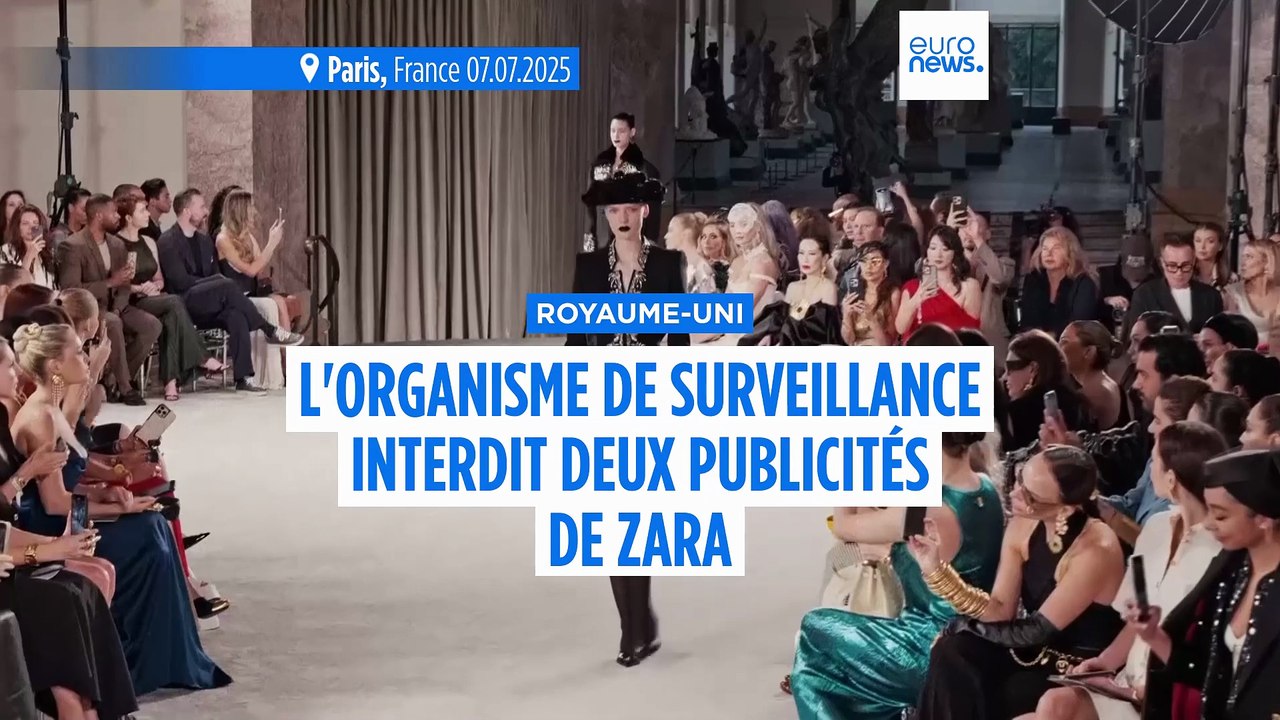 Londres interdit les pubs de Zara avec des mannequins "d'une maigreur malsaine"