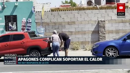 Habitantes de Hermosillo protestan por fallas eléctricas durante ola de calor