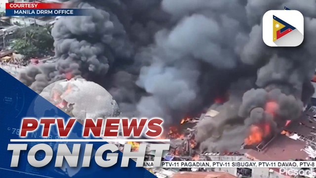 Fire broke out in Road 10, Brgy. 105 in Tondo; fire alarm eventually raised to Task Force Charlie | via Isaiah Mirafuentes