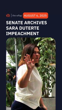 Trial ‘dead’: Senate archives Sara Duterte impeachment