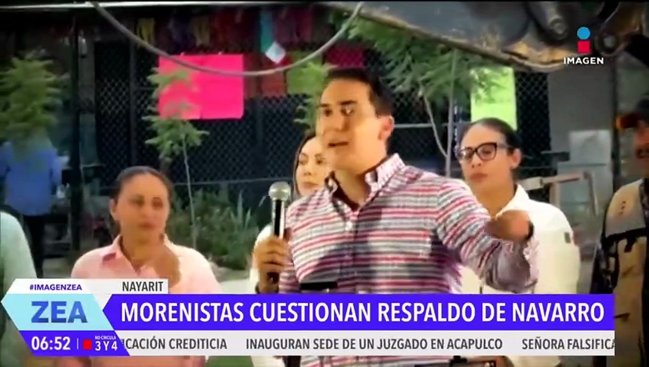Morenistas cuestionan el respaldo a Santana García por nexos con el crimen