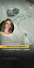 “¡Era su boda!”: Todavía traía el vestido de novia cuando eligió salvar vidas (Video)
