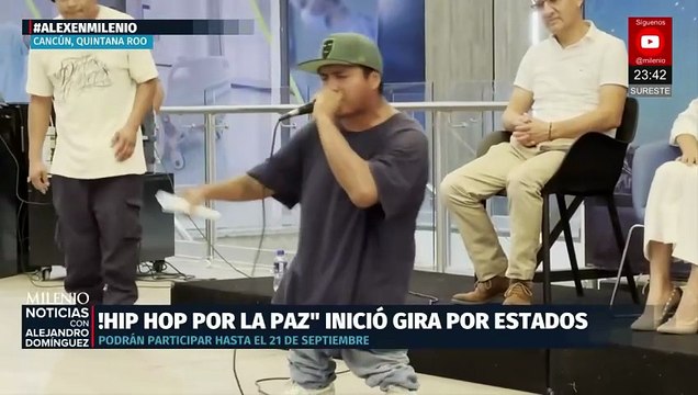 Hip Hop por la Paz debuta en las playas de Cancún con presentaciones musicales