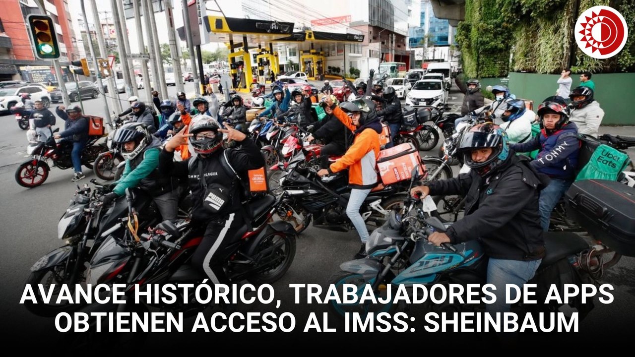 Avance histórico en derechos laborales al incorporar a IMSS a repartidores por apps: CSP